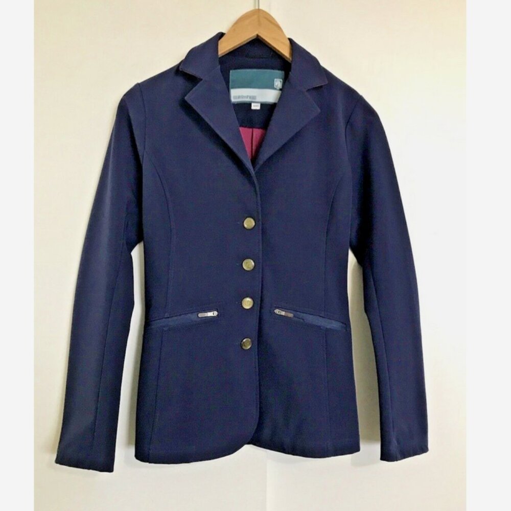 ROMFH Navy Blue Softshell Show Coat
